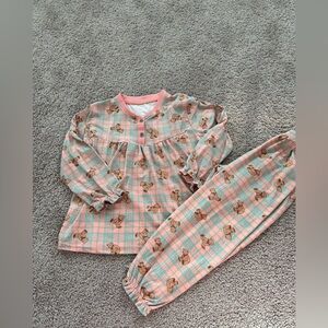 Foxclub Pink & Teal Bear Girls PJ Set

Size M